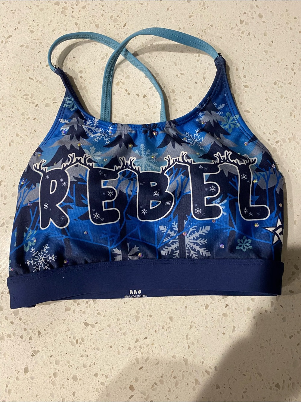 Rebel Athletic sports bra
